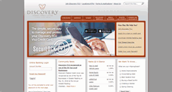 Desktop Screenshot of discoveryfcu.org